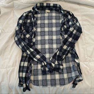 Blue and Green flannel